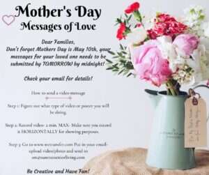 mothers day message of love flier