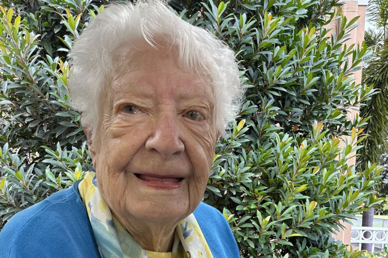 smiling senior woman