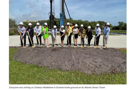 Groundbreaking signals start of Atlantis Senior Tower