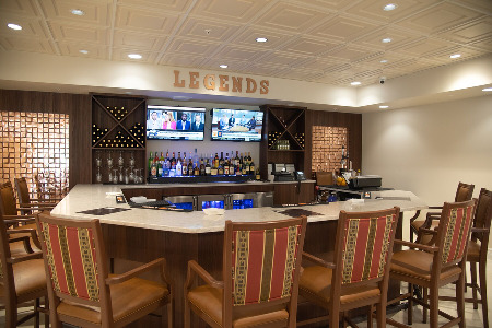 Legends Lounge Bar Area