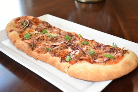 BBQ Flatbread Pizza