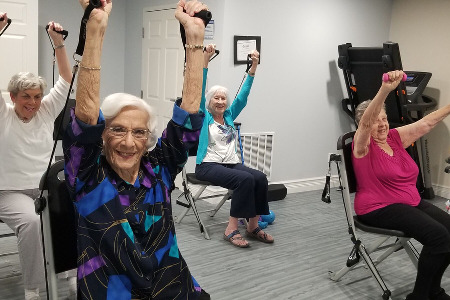 Fitness at Chateau Madeleine