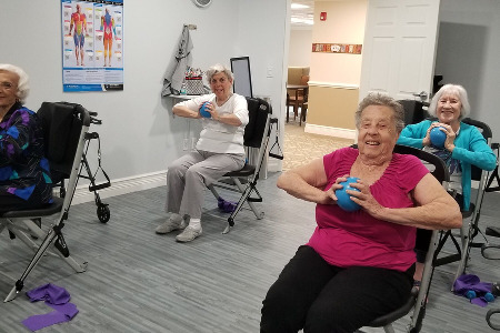 Fitness at Chateau Madeleine