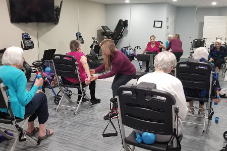 Fitness at Chateau Madeleine