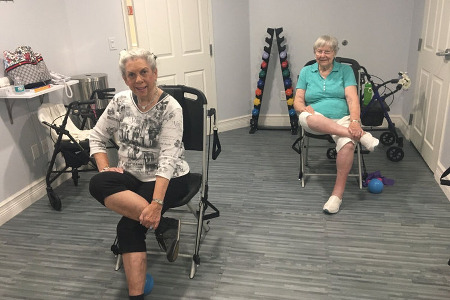 Fitness at Chateau Madeleine