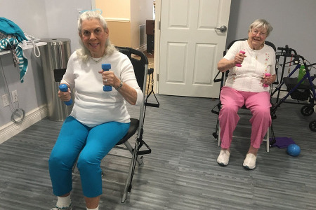 Fitness at Chateau Madeleine