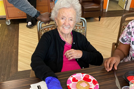Memory Care Fun on Valentines Day!