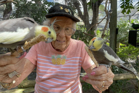 Senior Woman at Brevard Zoo