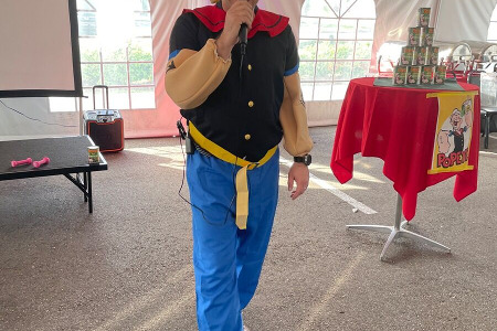 Popeye and Friends Celebration at Chateau Madeleine