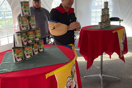 Popeye and Friends Celebration at Chateau Madeleine